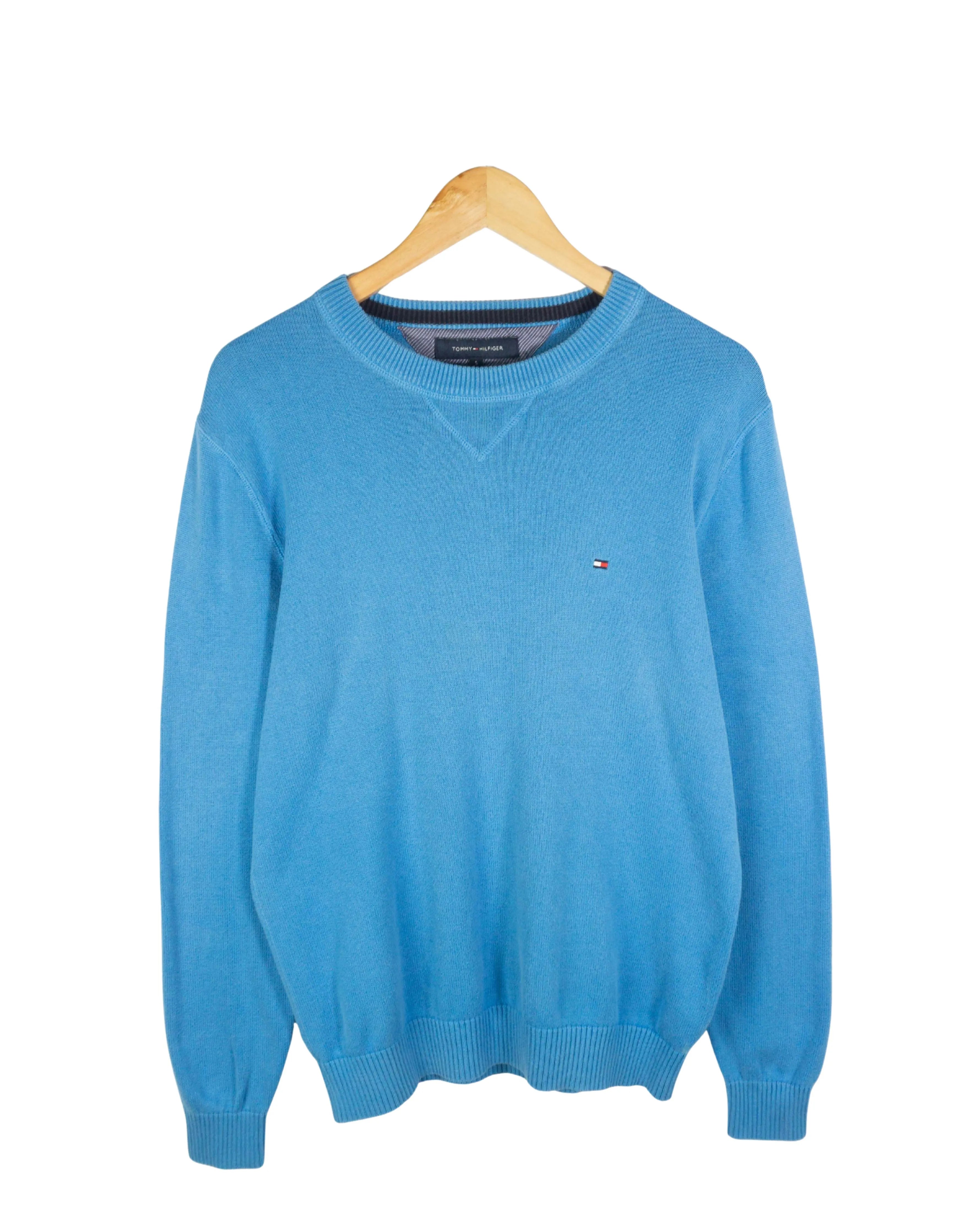 Jersey Tommy Hilfiger azul claro S