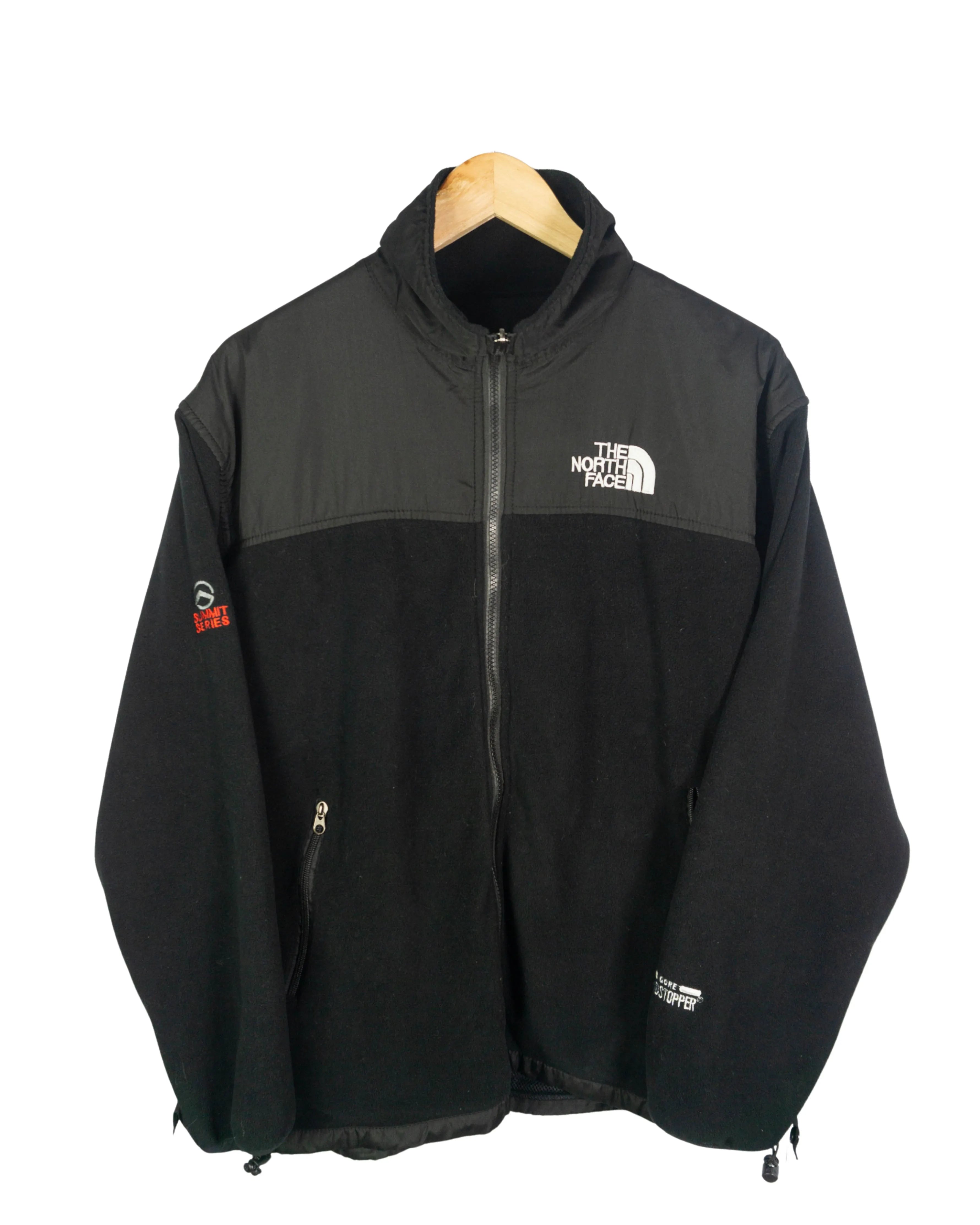 Forro polar negro The North Face vintage 90s negro M