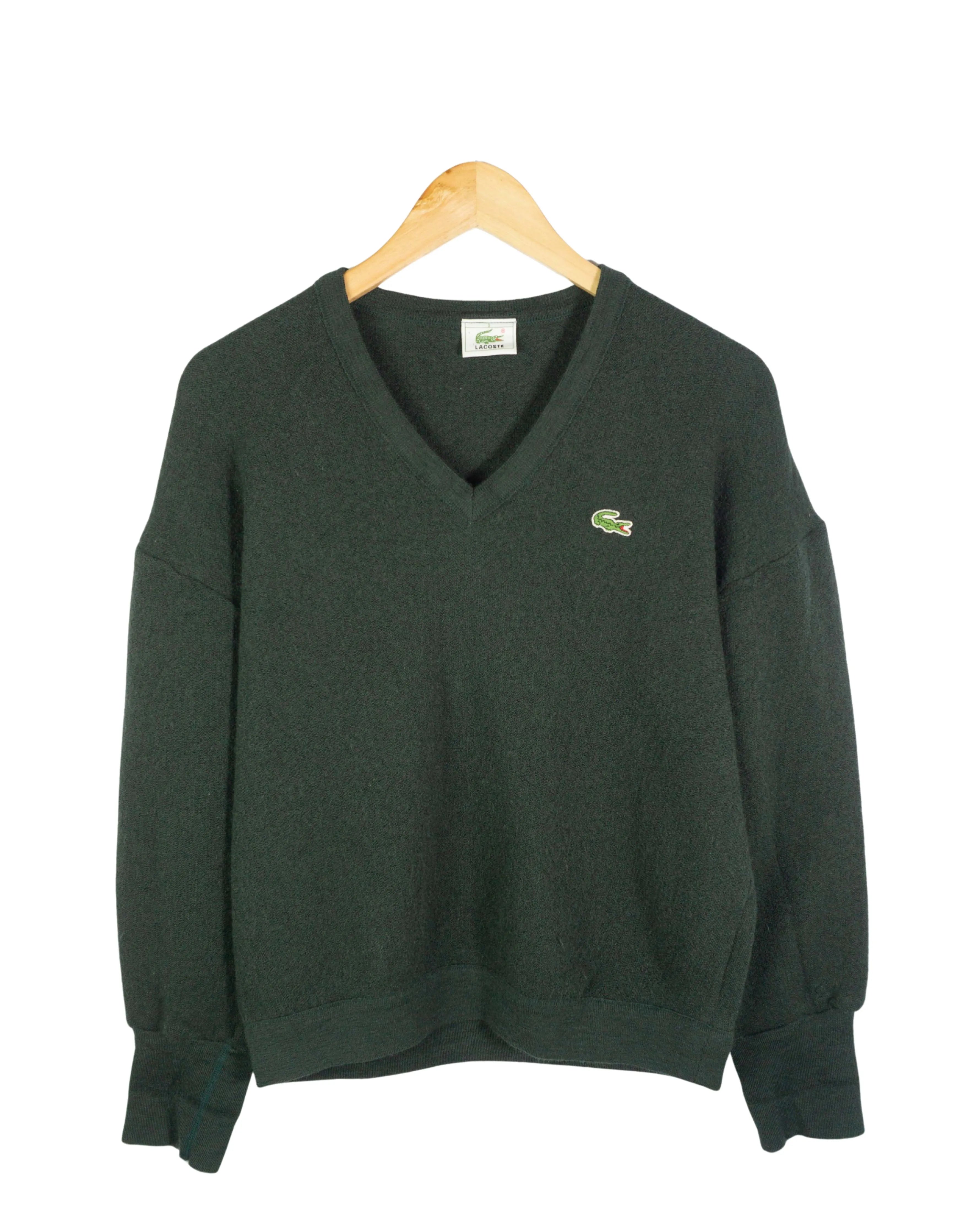Jersey Lacoste vintage 90s verde S