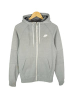 Sudadera con cremallera Nike gris XS