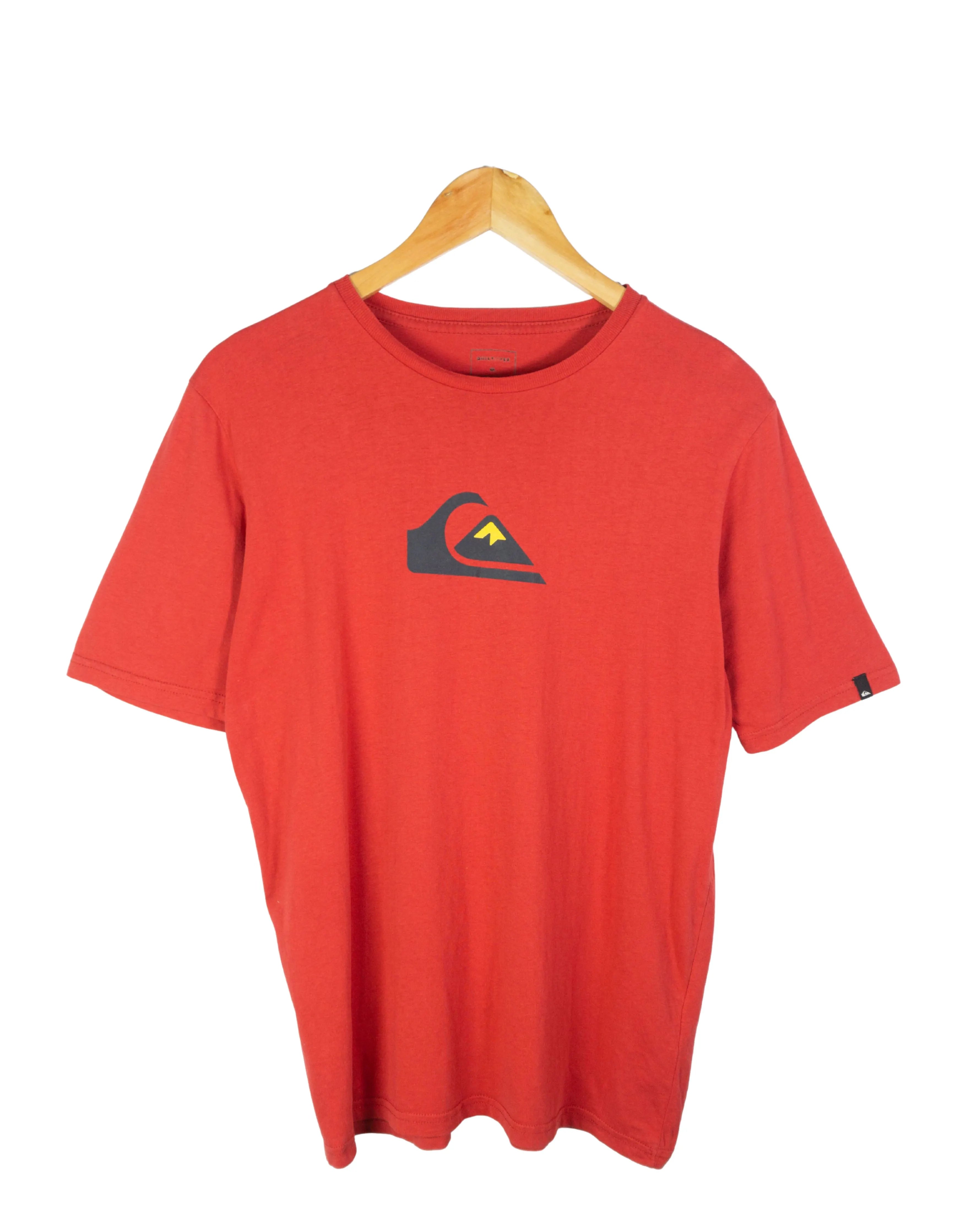 Camiseta Quiksilver Logo Roja — Talla S