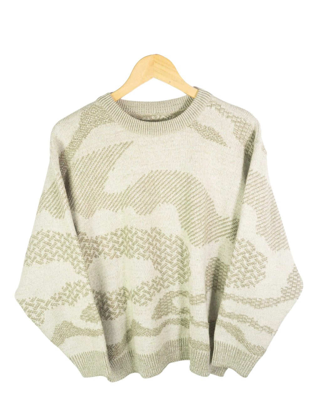 Jersey vintage 90s beige S