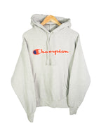 Sudadera Champion Logo Gris — Talla M