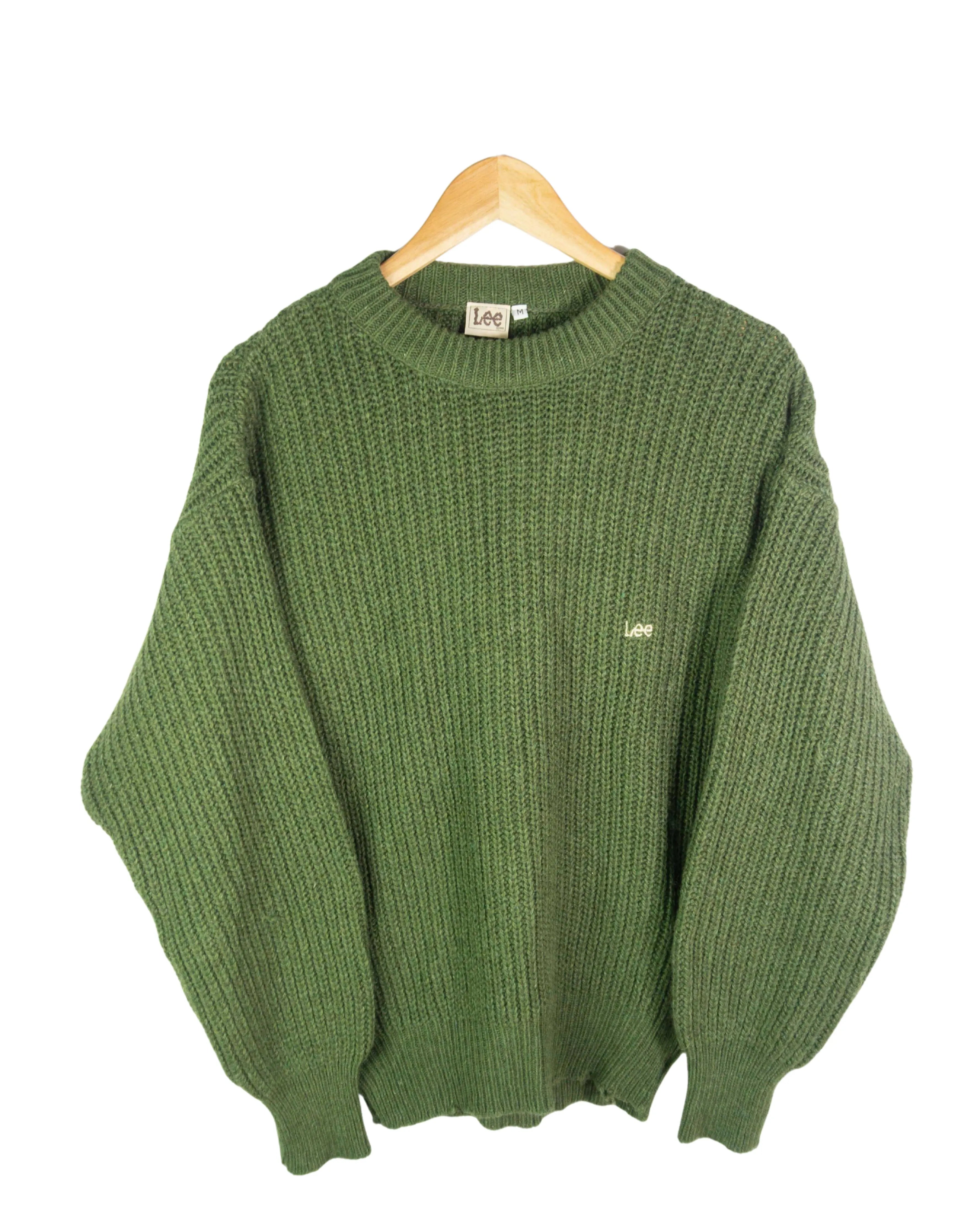 Jersey Lee vintage 90s verde M