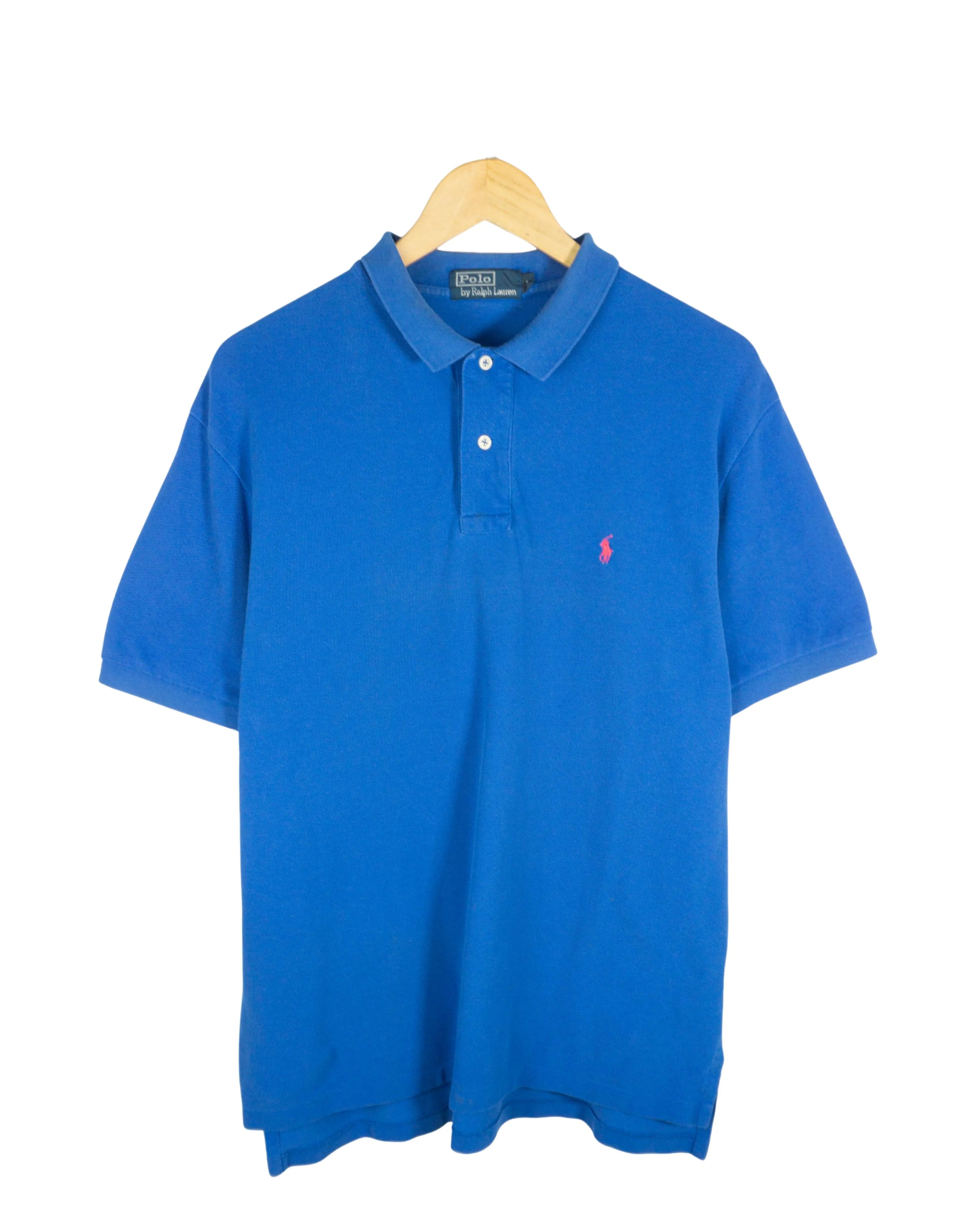 Polo manga corta Ralph Lauren azul L