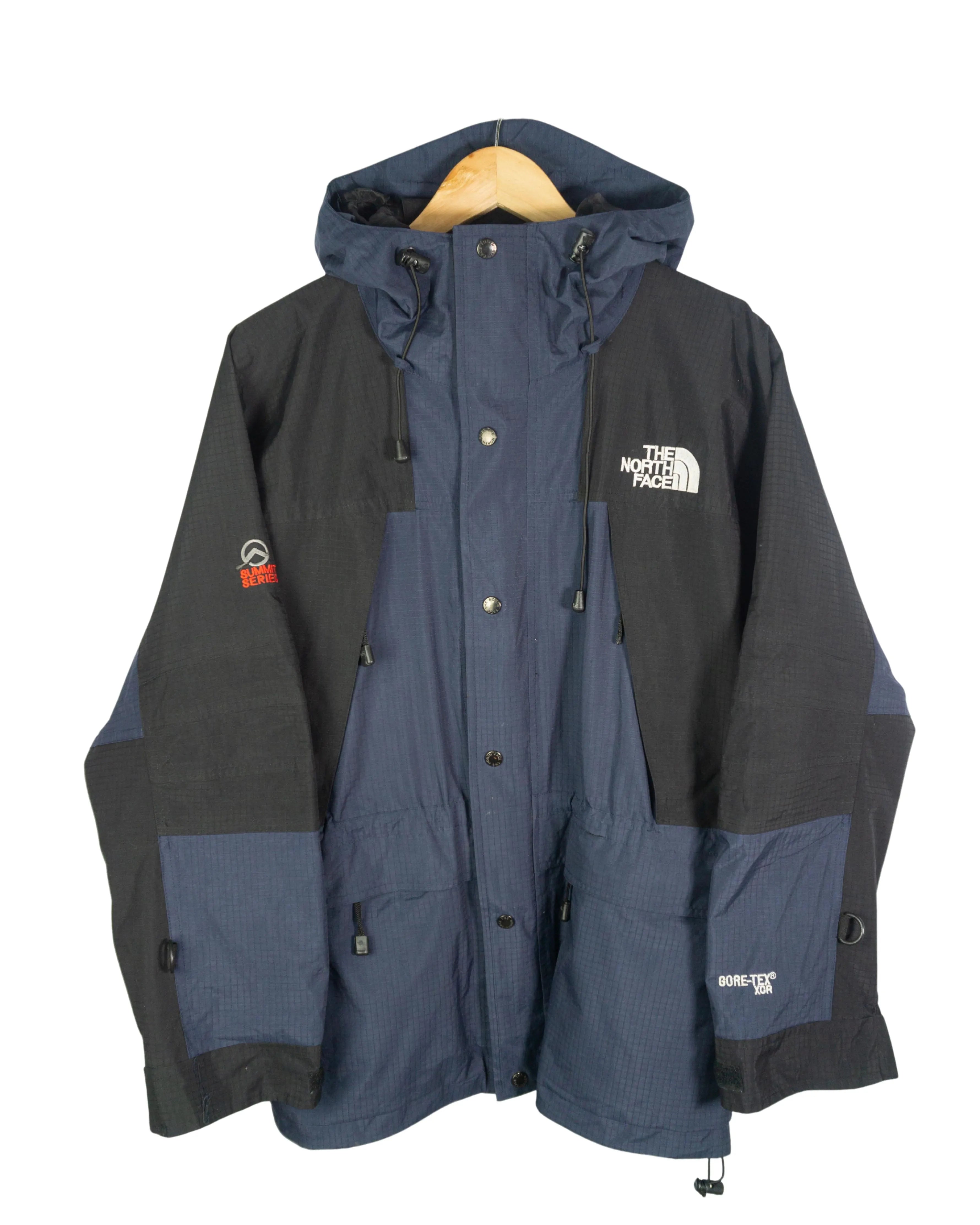 Chaqueta The North Face vintage 90s morado/negro M