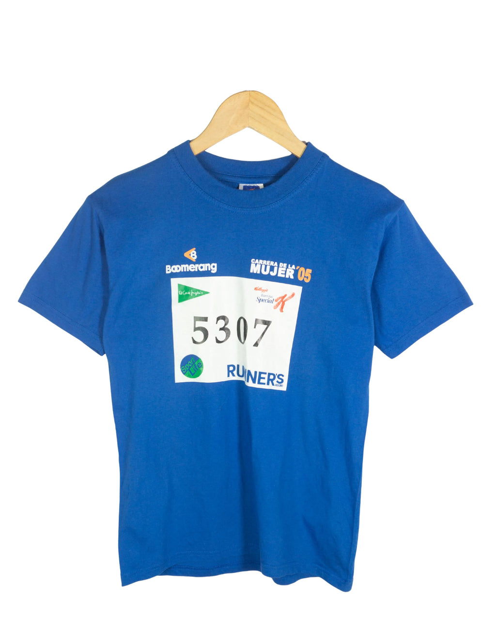 Camiseta Carrera de la Mujer 2005 Azul Mujer — Talla S
