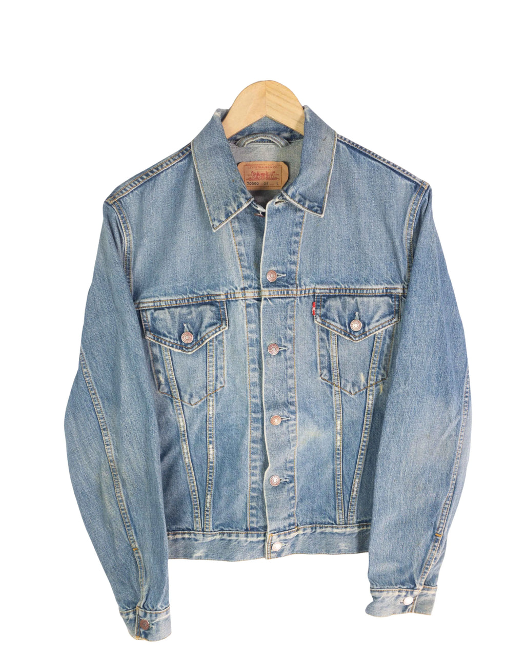 Chaqueta Denim Levi's 70500 Trucker Azul 00s mujer — Talla L