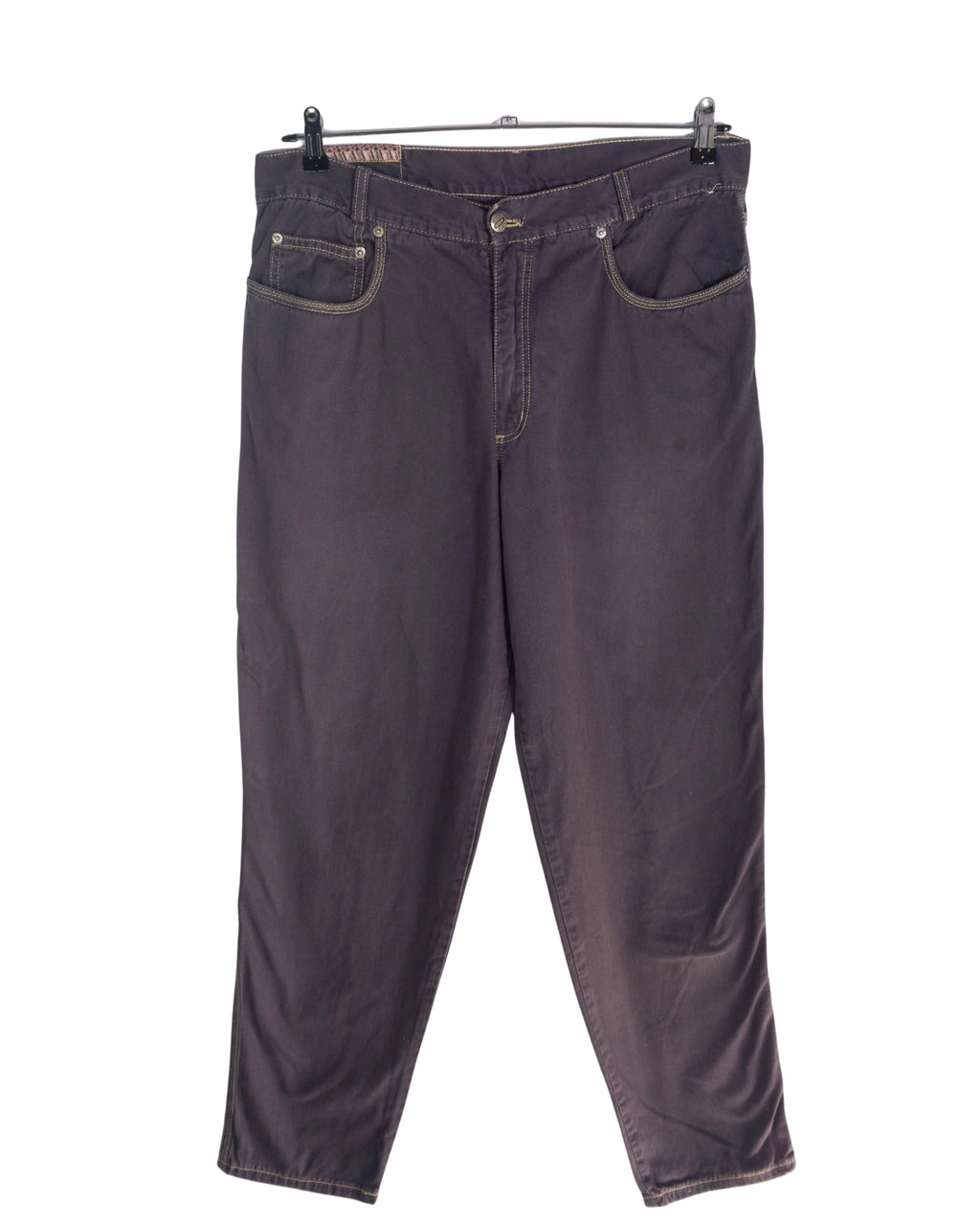 Pantalón Vintage 00s Costuras Contraste — Talla 48