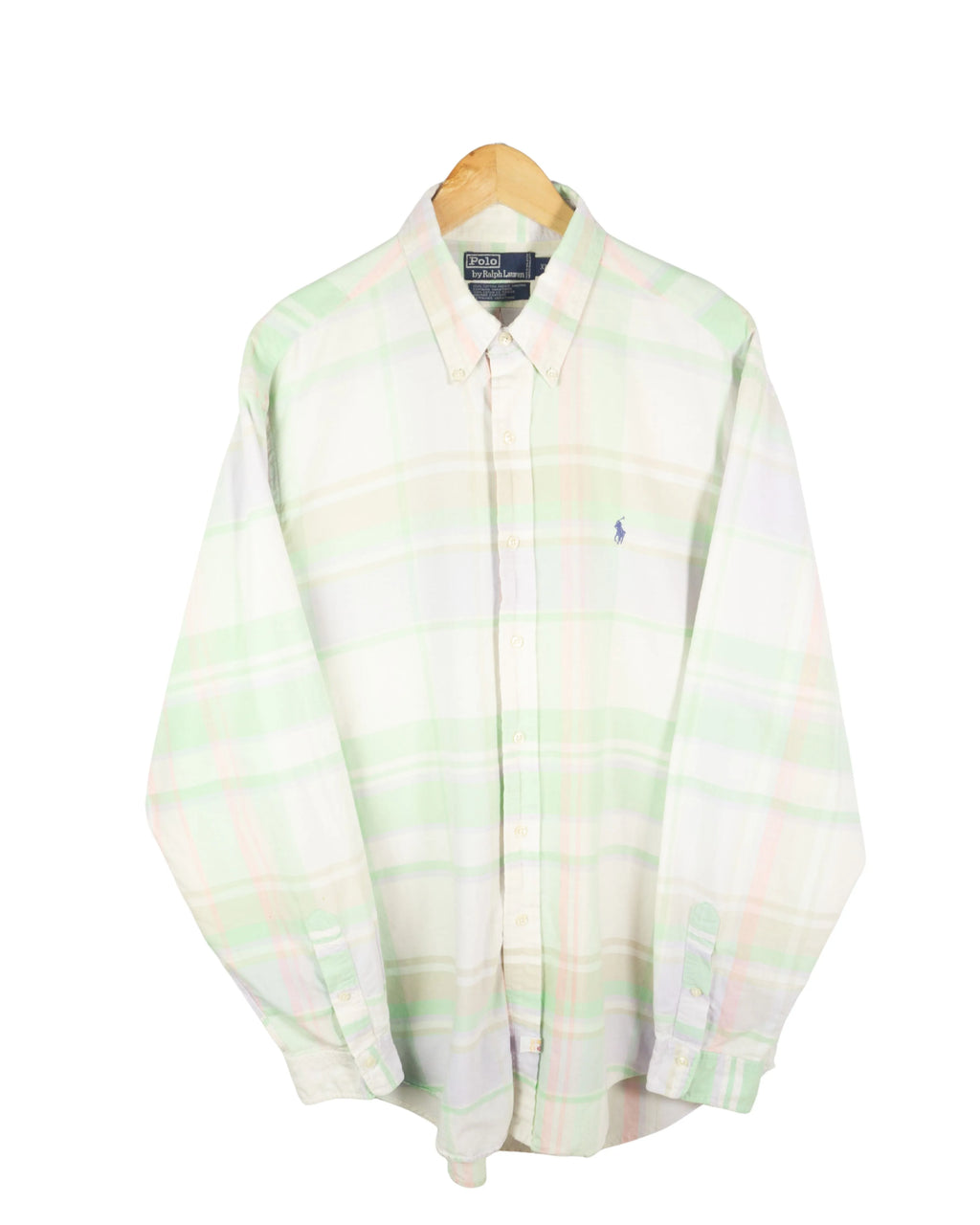 Camisa Ralph Lauren vintage 90s de cuadros XL