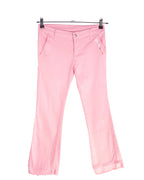 Pantalón Foam Rosa Vintage 00s Y2K Bootcut Mujer — Talla 36