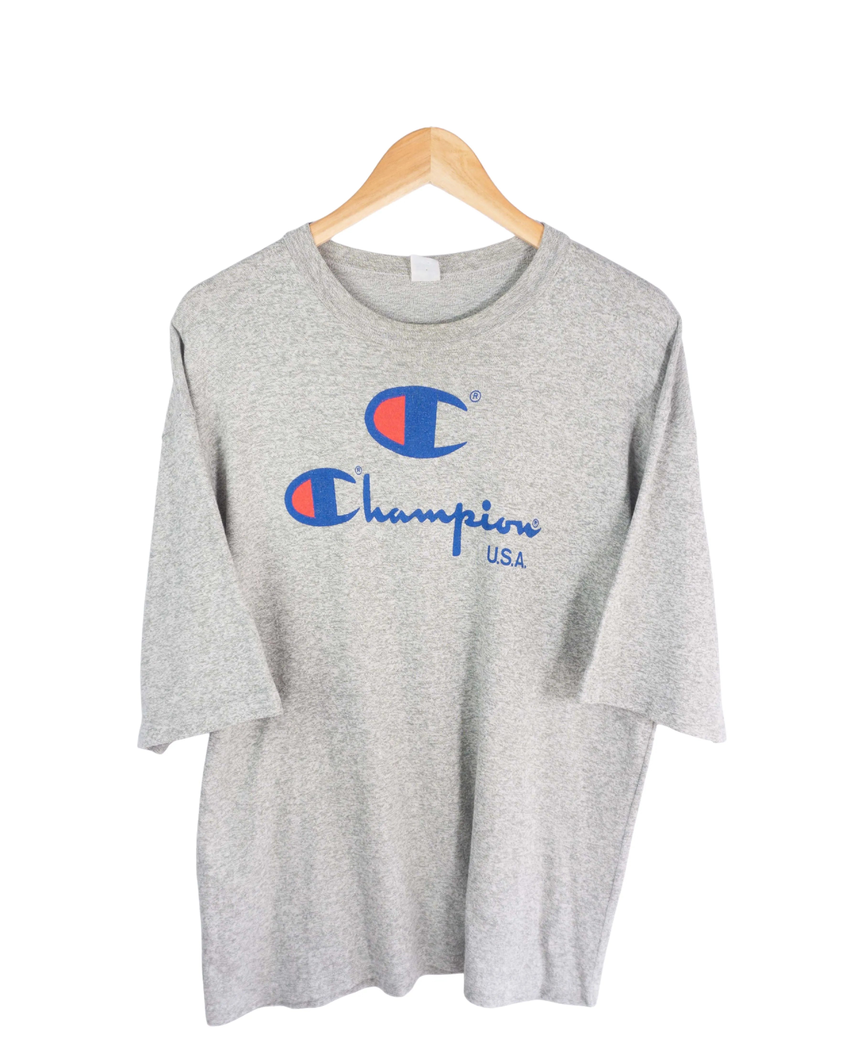 Camiseta Champion vintage 90s gris L