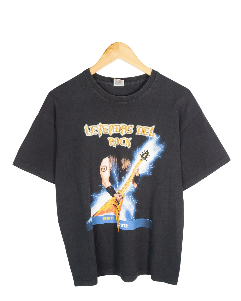 Camiseta Leyendas del Rock 2012 negra M