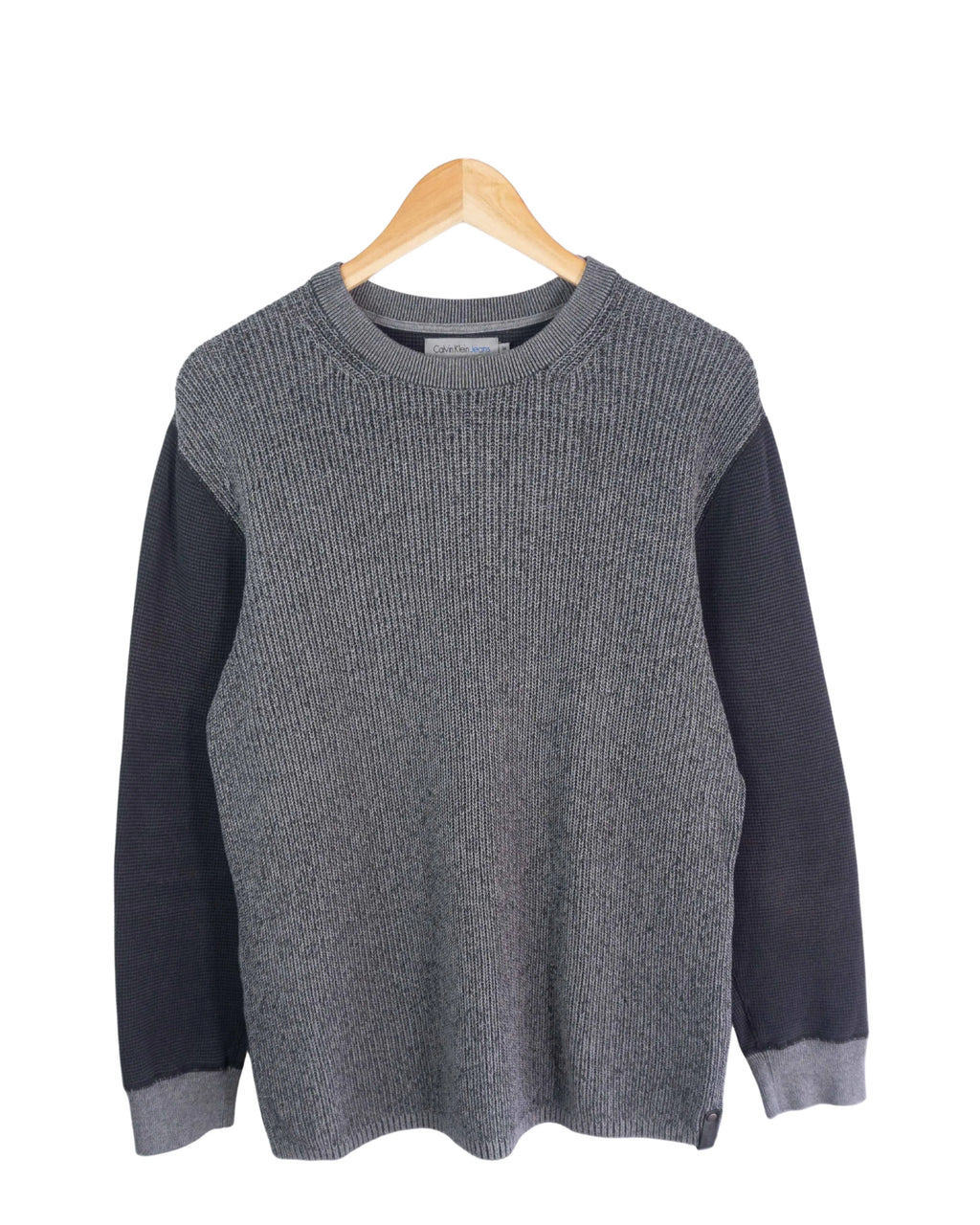 Jersey Calvin Klein gris básico M