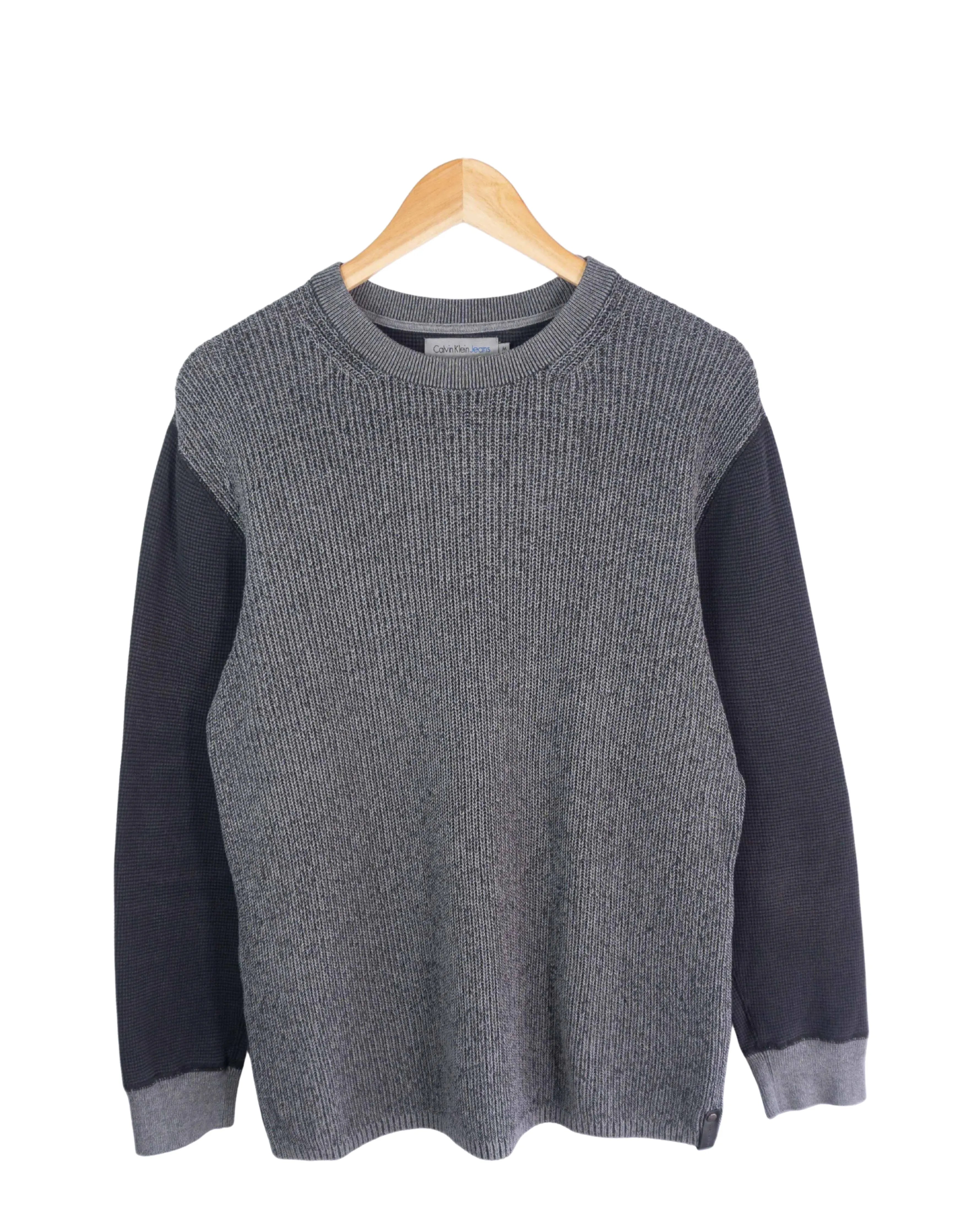 Jersey Calvin Klein gris básico M