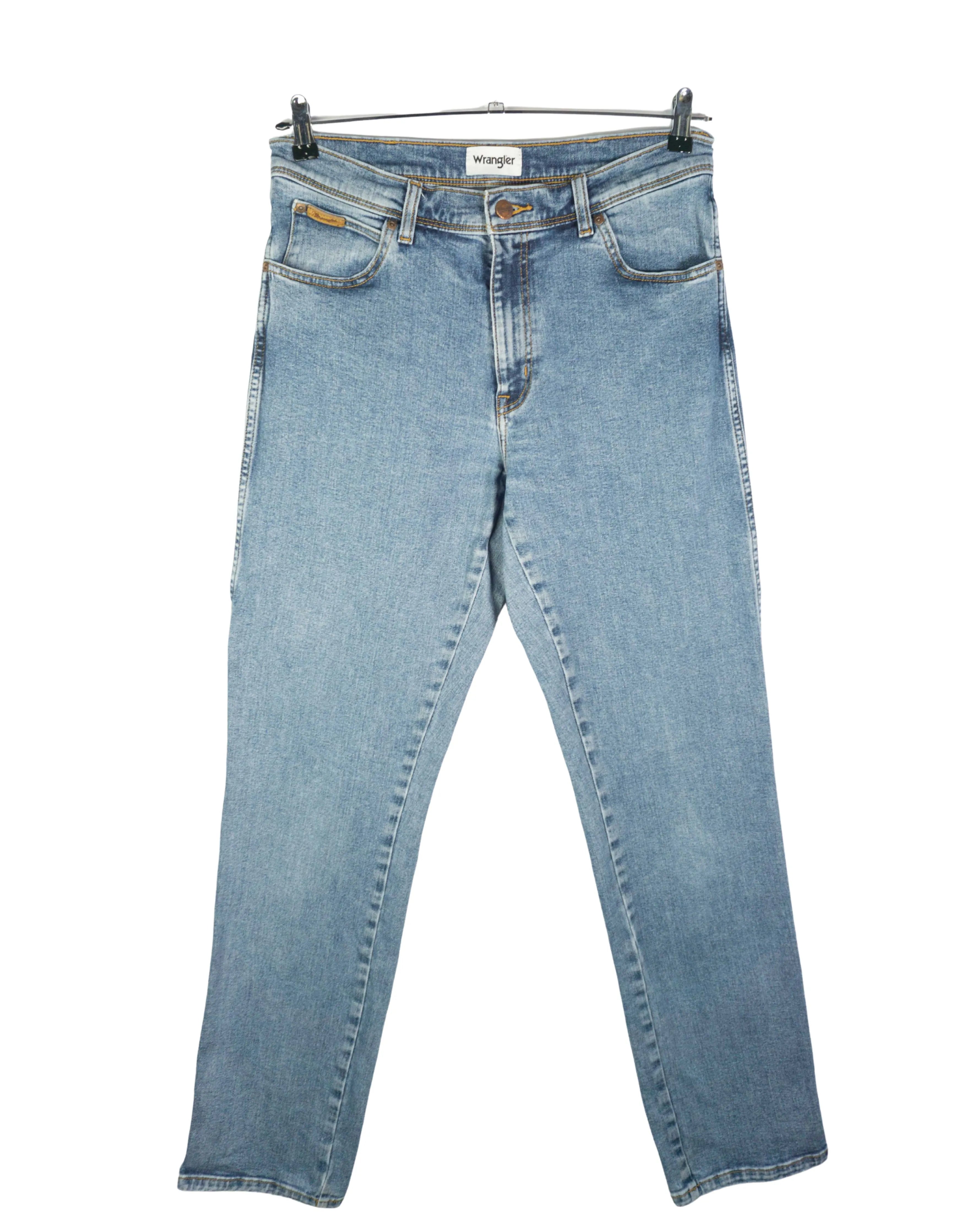 Vaqueros Wrangler Texas Vintage 00s Azul Claro — W34
