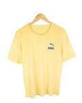 Camiseta de felpa Puma vintage 00s amarilla M