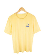 Camiseta de felpa Puma vintage 00s amarilla M