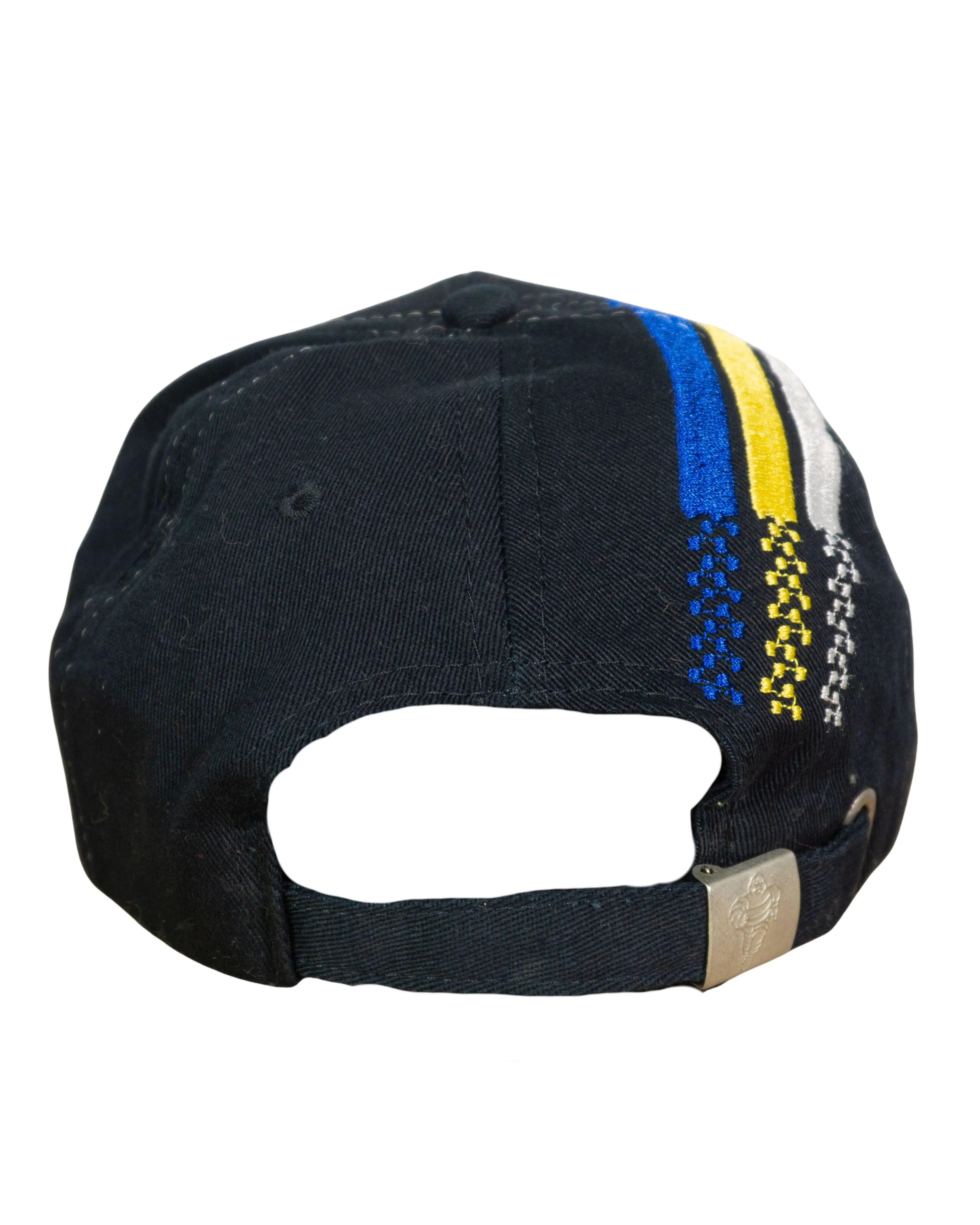 Gorra Michelin Negra Rayas Racing Vintage 00s — Talla M