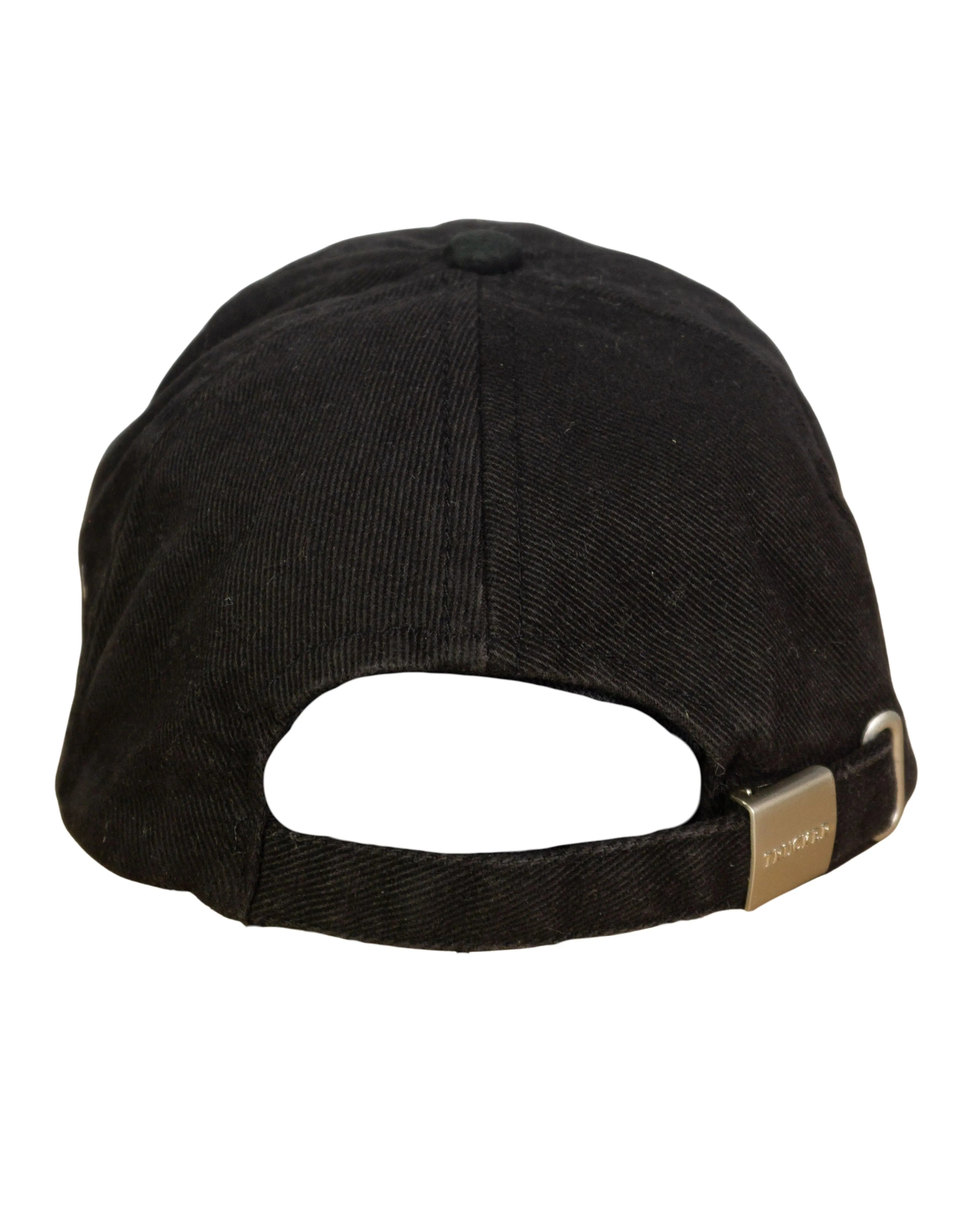 Gorra Mercedes-Benz Negra Ante Bordada — Talla S
