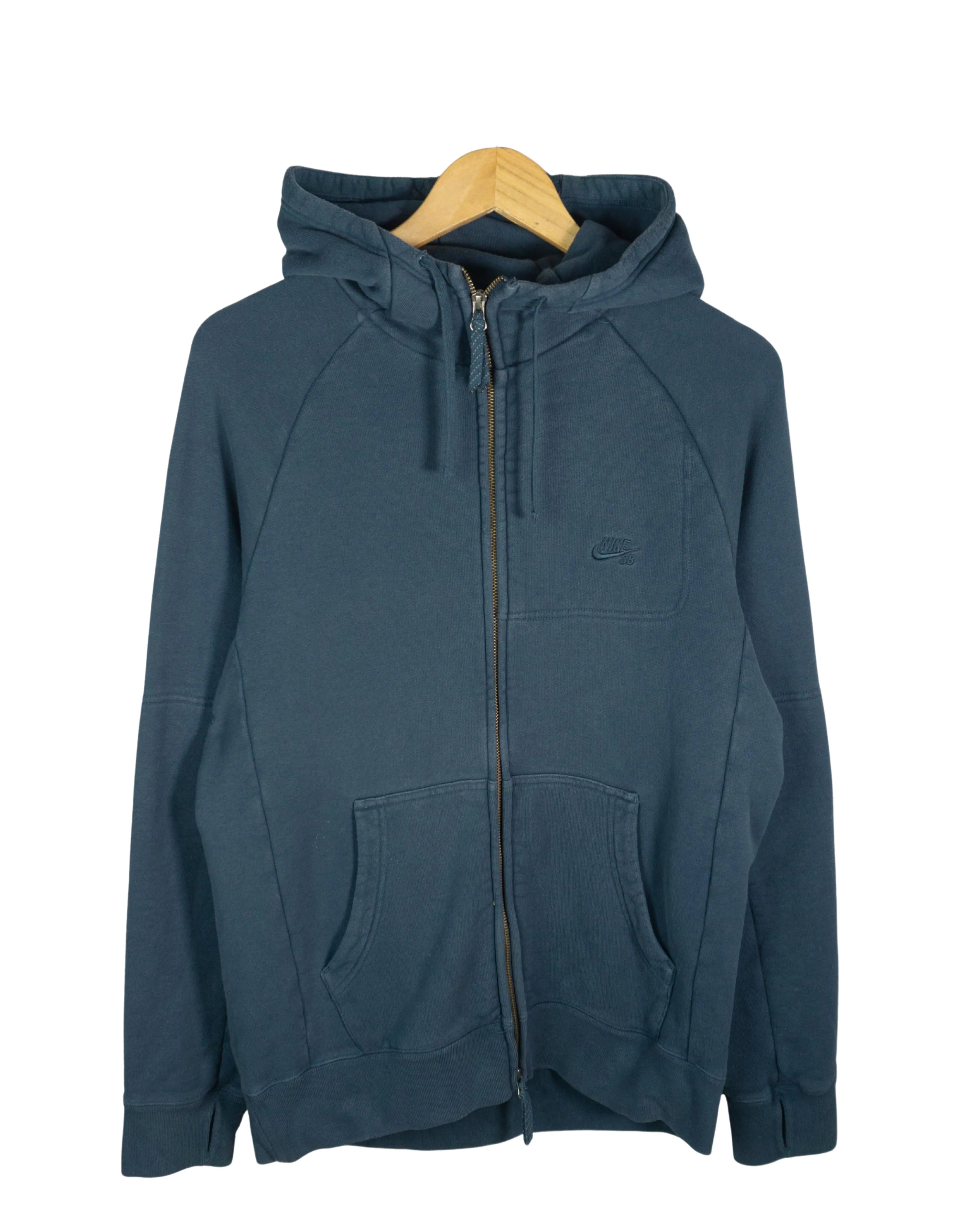 Sudadera con cremallera Nike SB azul marino M