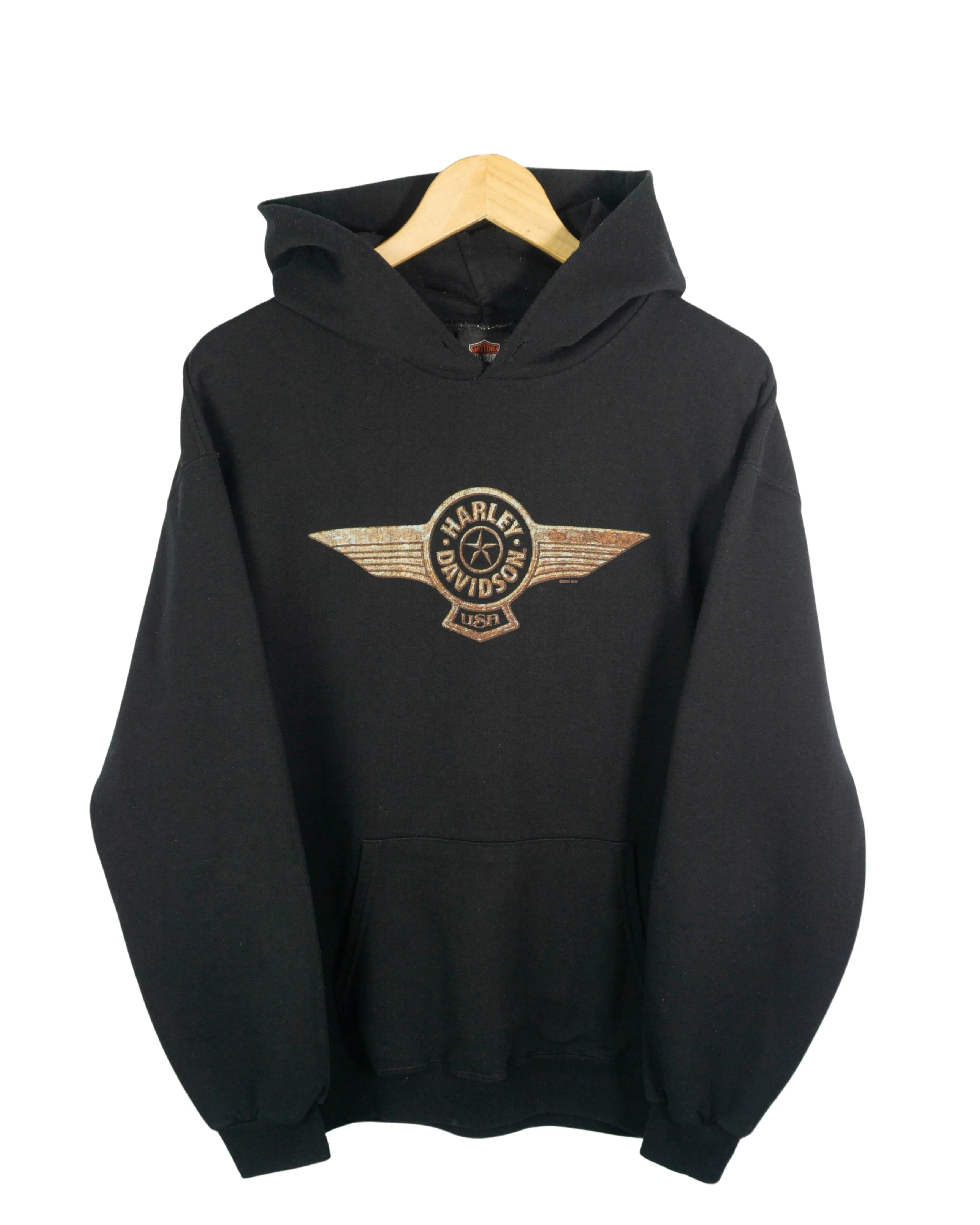 Sudadera Harley Davidson vintage negra L
