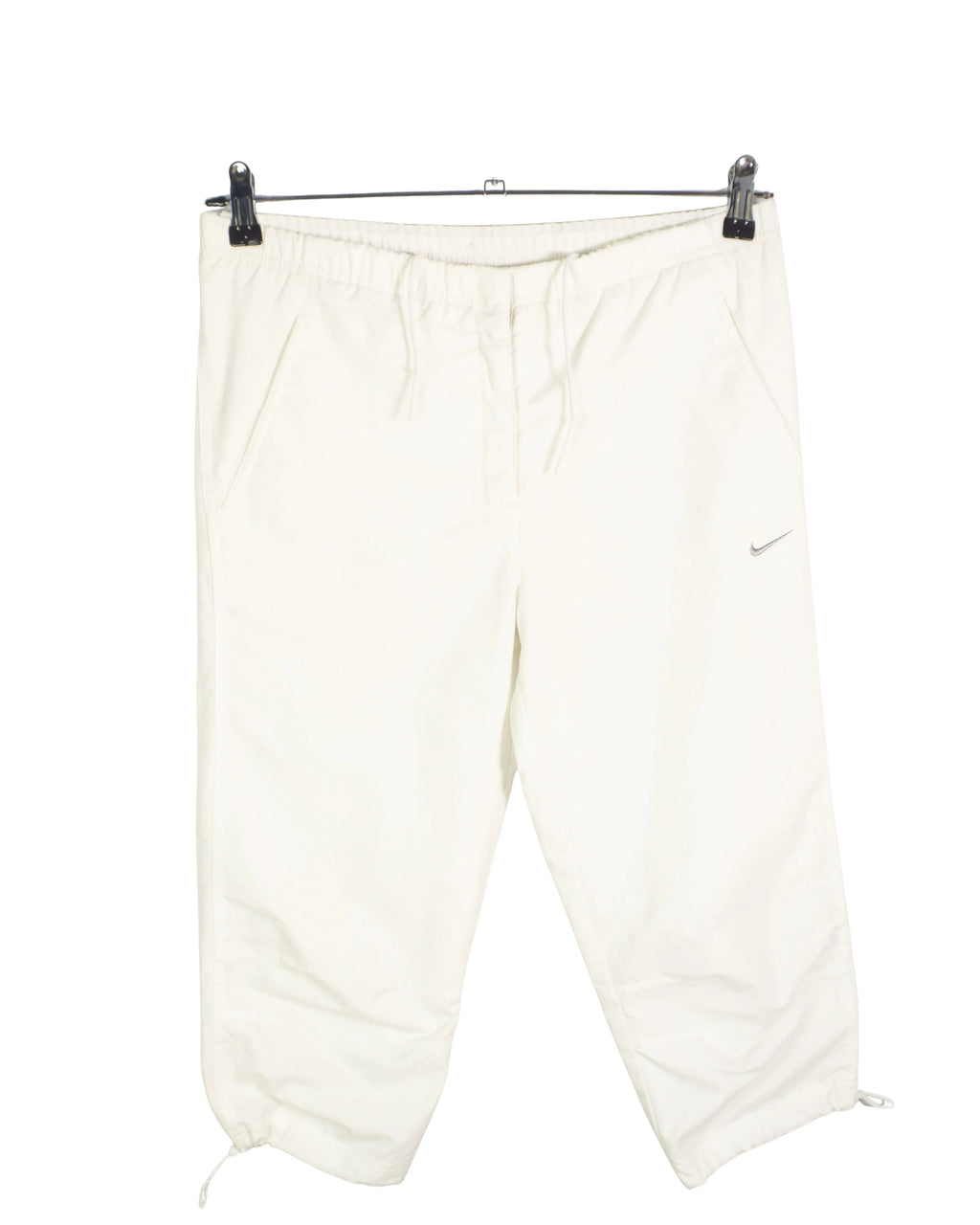 Pantalón Capri Nike Blanco Vintage 00s — Talla M