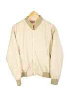 Chaqueta bomber vintage 90s beige M