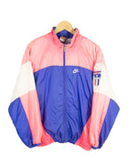 Chaqueta deportiva Nike vintage 80s morado/rosa L