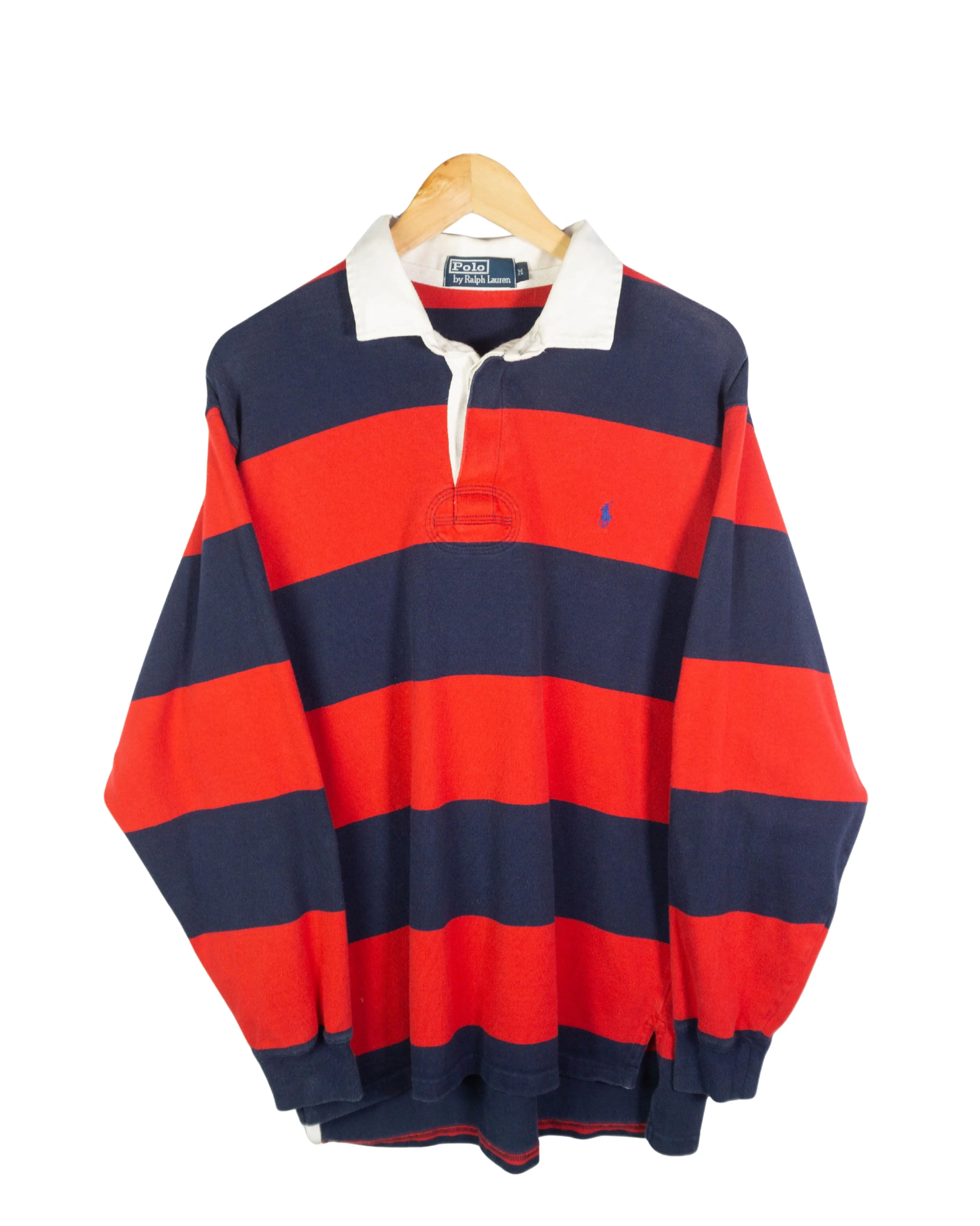 Polo manga larga Ralph Lauren vintage 00s de rayas L
