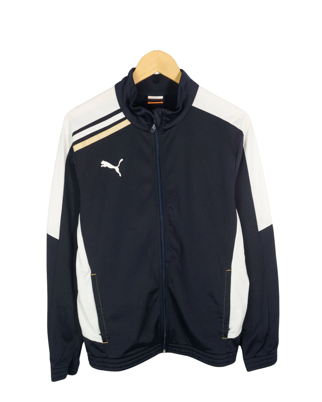 Chaqueta deportiva Puma azul marino/blanco M