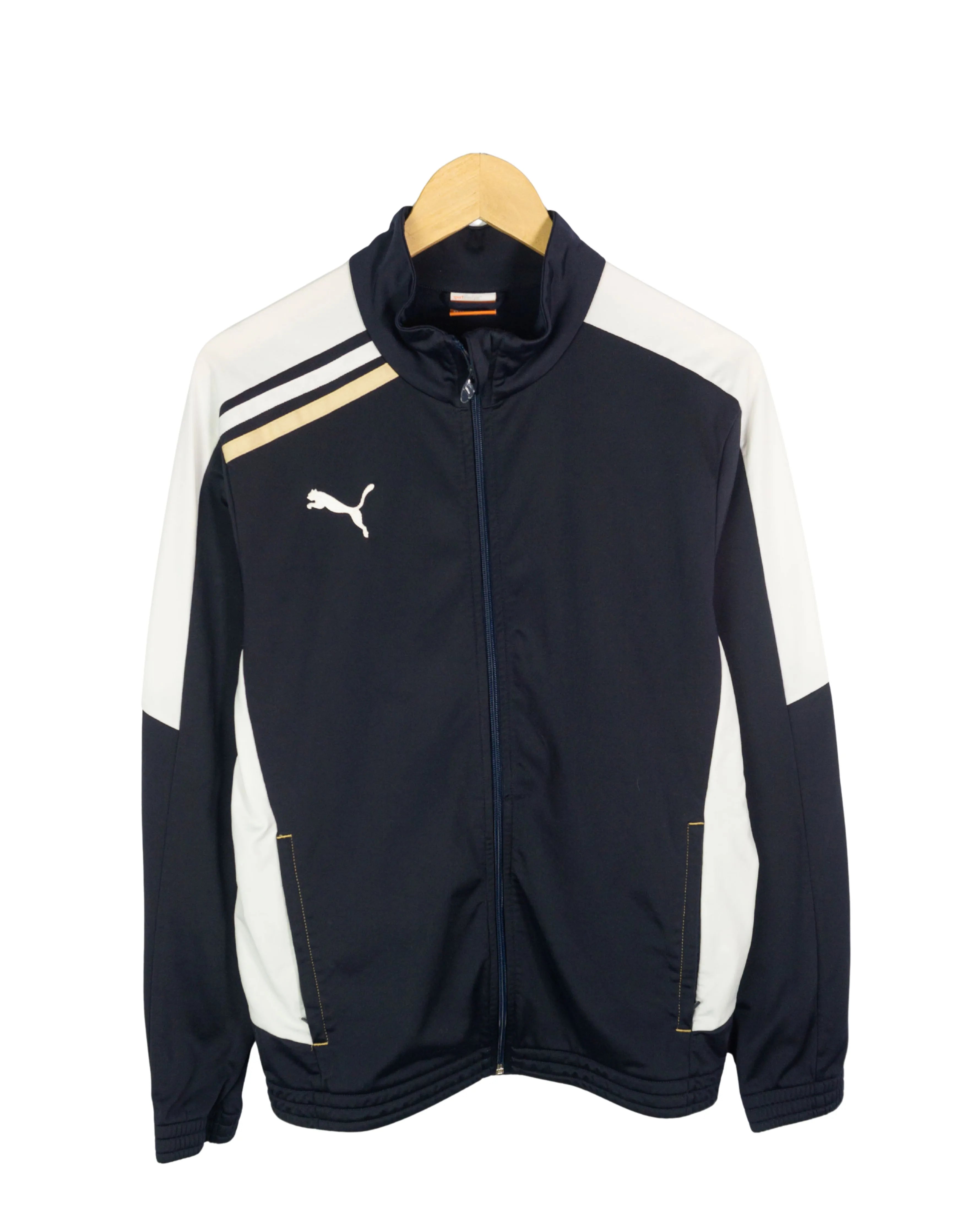 Chaqueta deportiva Puma azul marino/blanco M