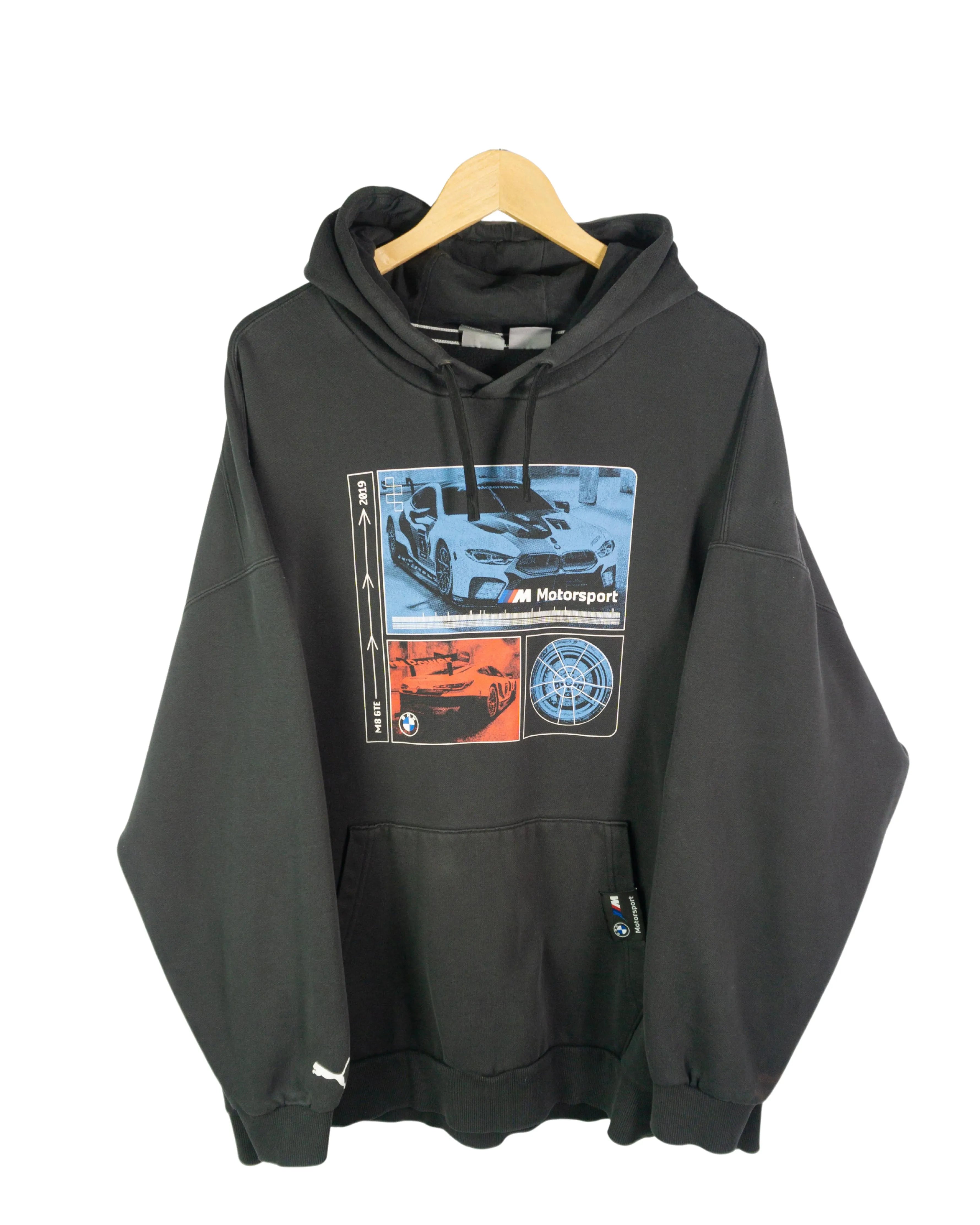 Sudadera Puma BMW negra 2XL