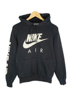 Sudadera Nike Air Negra Logo Grande — Talla M