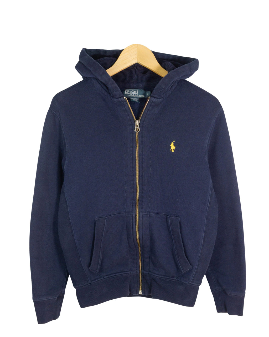 Sudadera con cremallera Ralph Lauren azul marino S