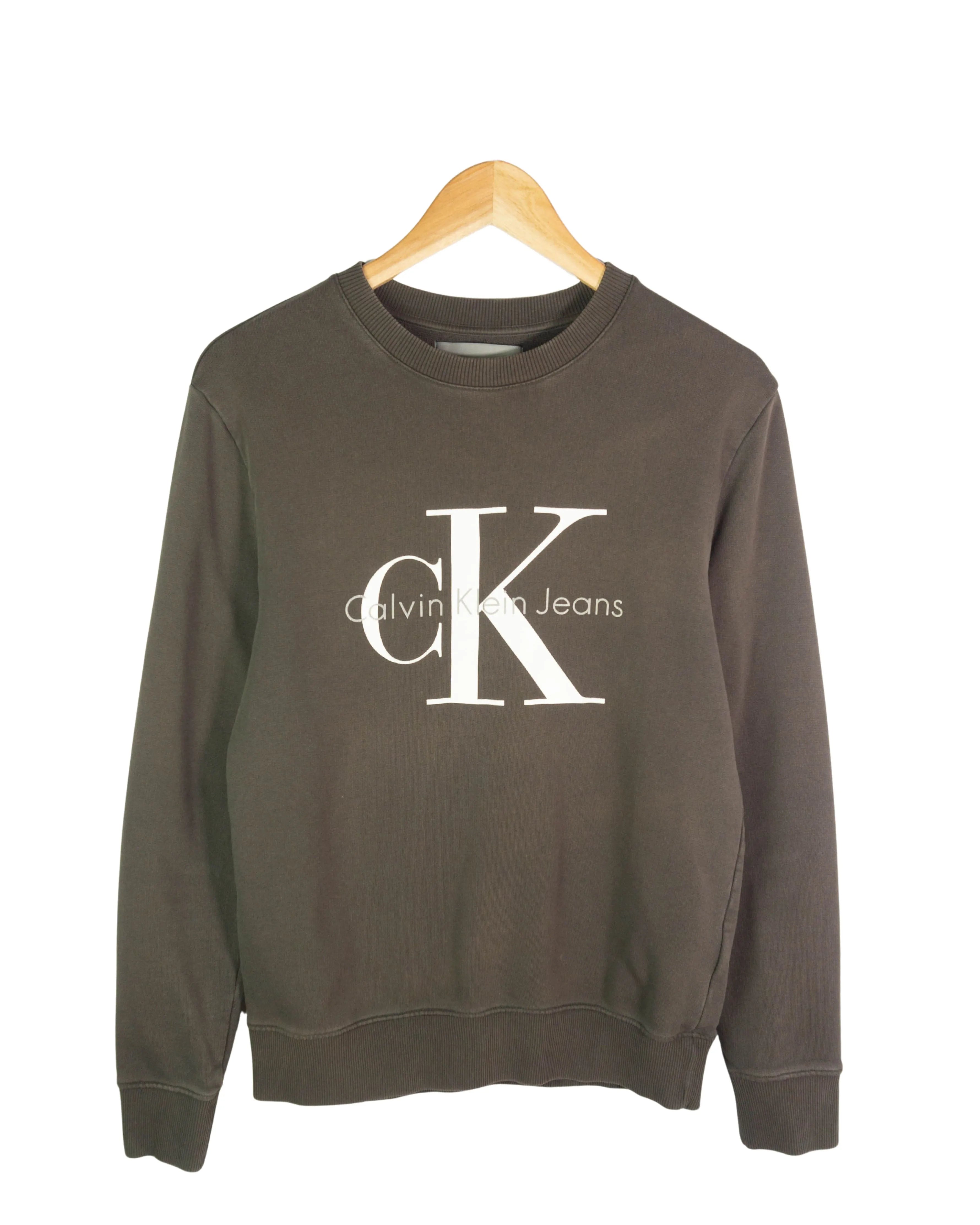 Sudadera Calvin Klein marrón S
