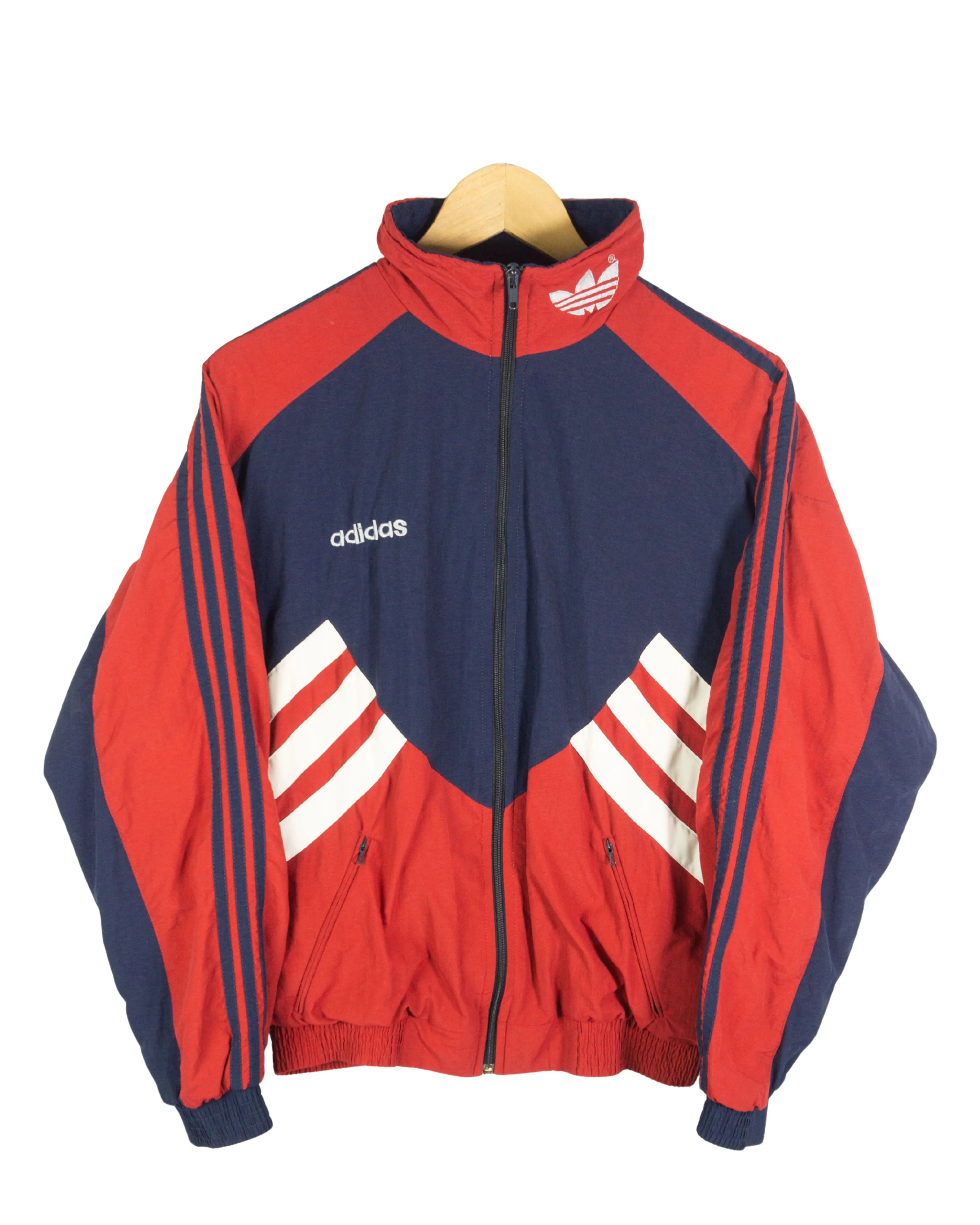 Chandal completo Adidas azul marino/rojo XS