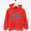 Gap red hoodie XS - Imagen 2