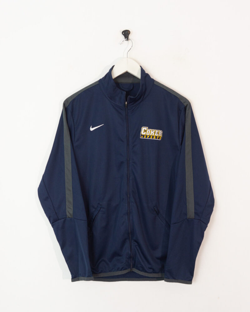 Nike navy track jacket M - Imagen 2