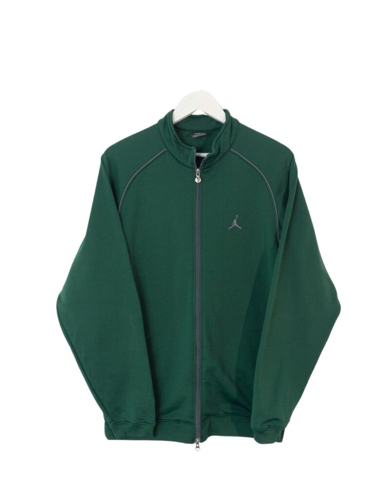 Jordan green track jacket M