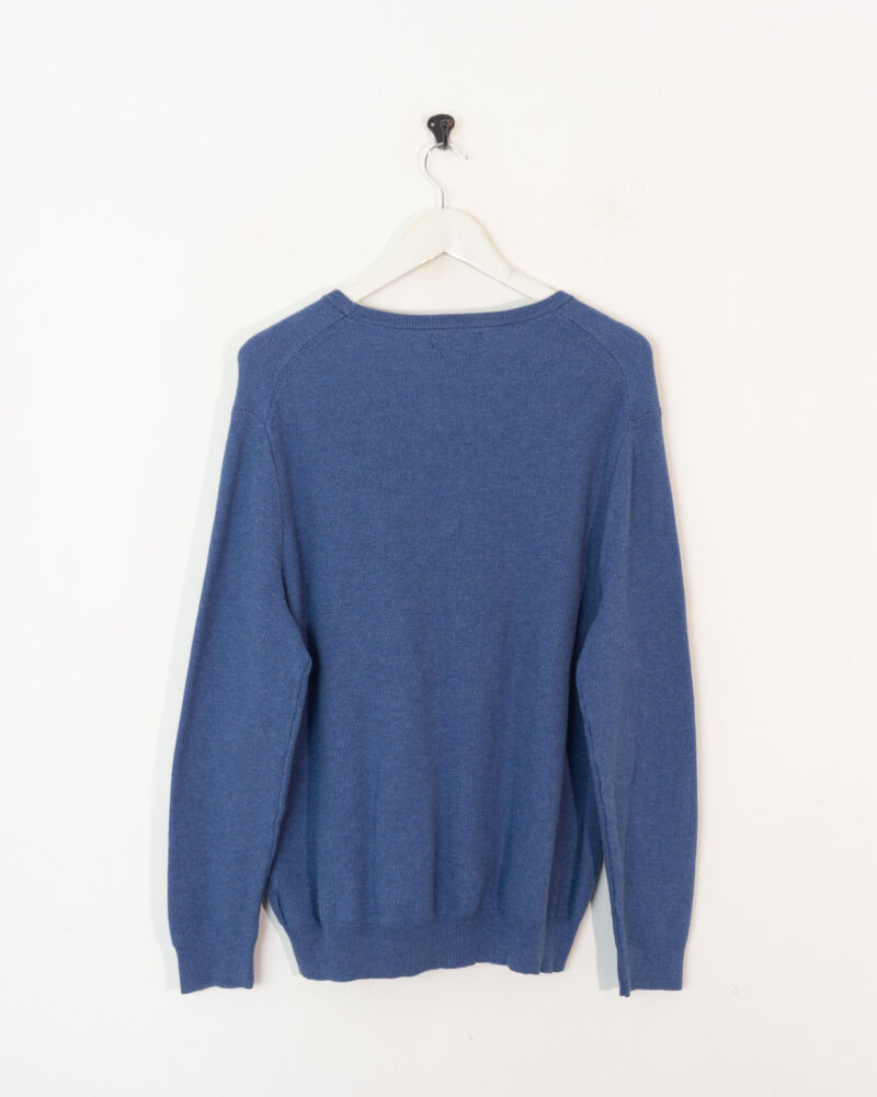 Ralph Lauren blue cotton sweater L - Imagen 3