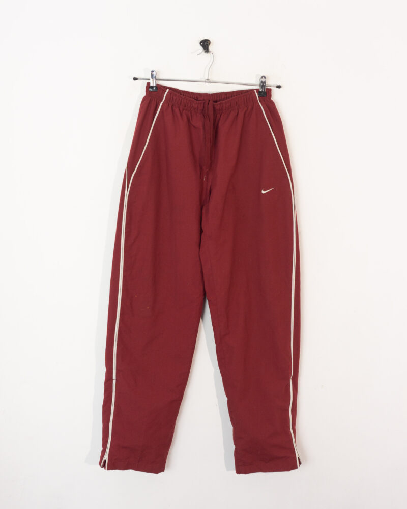 Nike vintage 00s burgundy track pants XL - Imagen 2