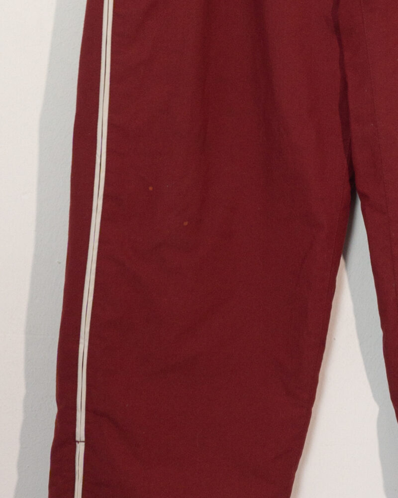 Nike vintage 00s burgundy track pants XL - Imagen 4