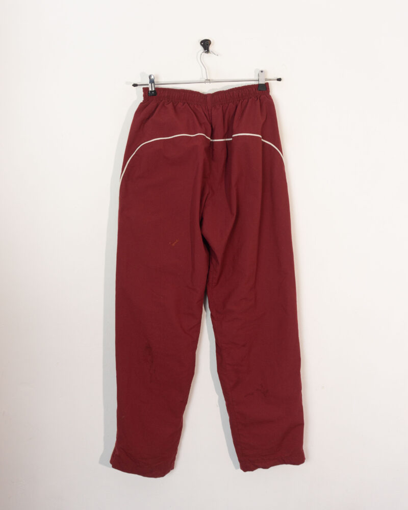 Nike vintage 00s burgundy track pants XL - Imagen 5