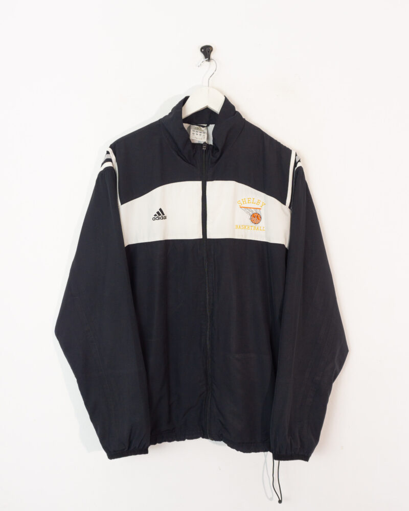 Adidas vintage 00s black/white track jacket XL - Imagen 2