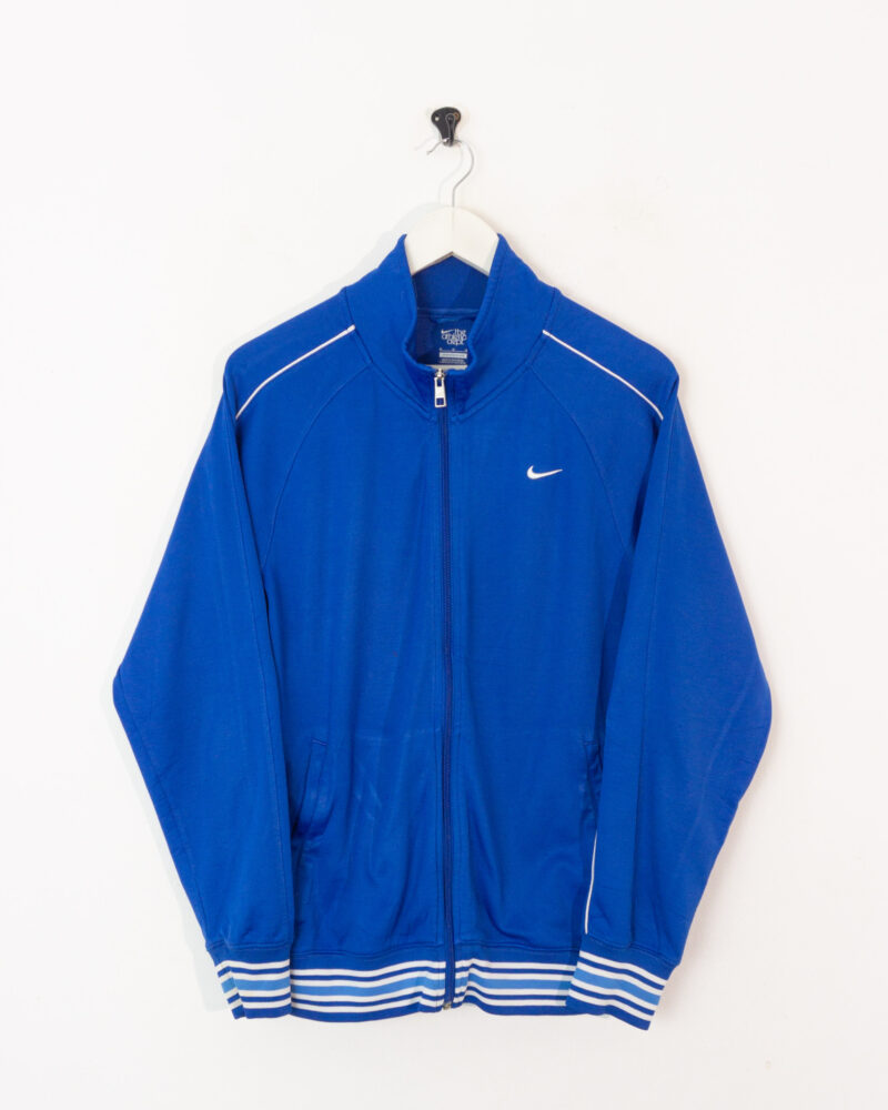 Nike blue track jacket M - Imagen 2