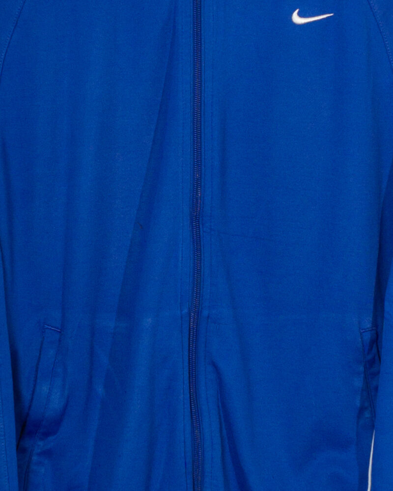 Nike blue track jacket M - Imagen 4