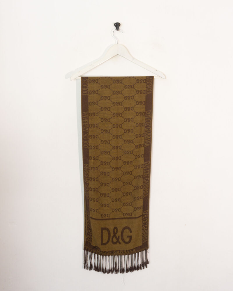 DyG brown scarf - Imagen 4