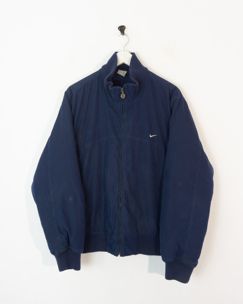 Nike vintage 00s navy coat XL - Imagen 2