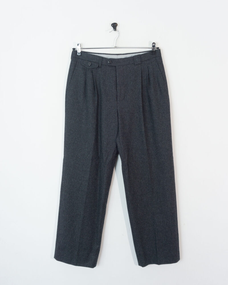 Burberrys vintage 90s grey pants 42 - Imagen 2